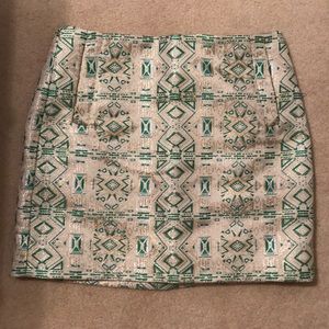 Jcrew shimmer skirt. Beautiful